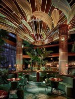 Meubles de restaurant de luxe, banquettes en velours vert, durables, pour café, bar, hôtel, ensemble de meubles de restaurant