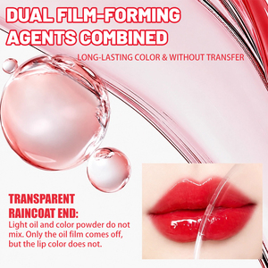Gloss à lèvres double embout 5 teintes fini mat effet miroir, anti-transfert, longue tenue 8H, enrichi en vitamine E pour marque privée - Product Image 3