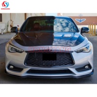 Calandre avant pour Infiniti Q60 Coupé 2017+ en ABS, maille sport, fournisseur en gros d'usine