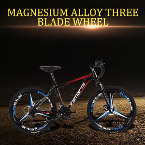 Vélo de course sur <span class=keywords><strong>route</strong></span> pour hommes et femmes 700 <span class=keywords><strong>Guidon</strong></span> <span class=keywords><strong>plat</strong></span> en aluminium Pédale à vitesse variable à 21 vitesses Système de frein à disque pour étudiants et jeunes - Product Image 2