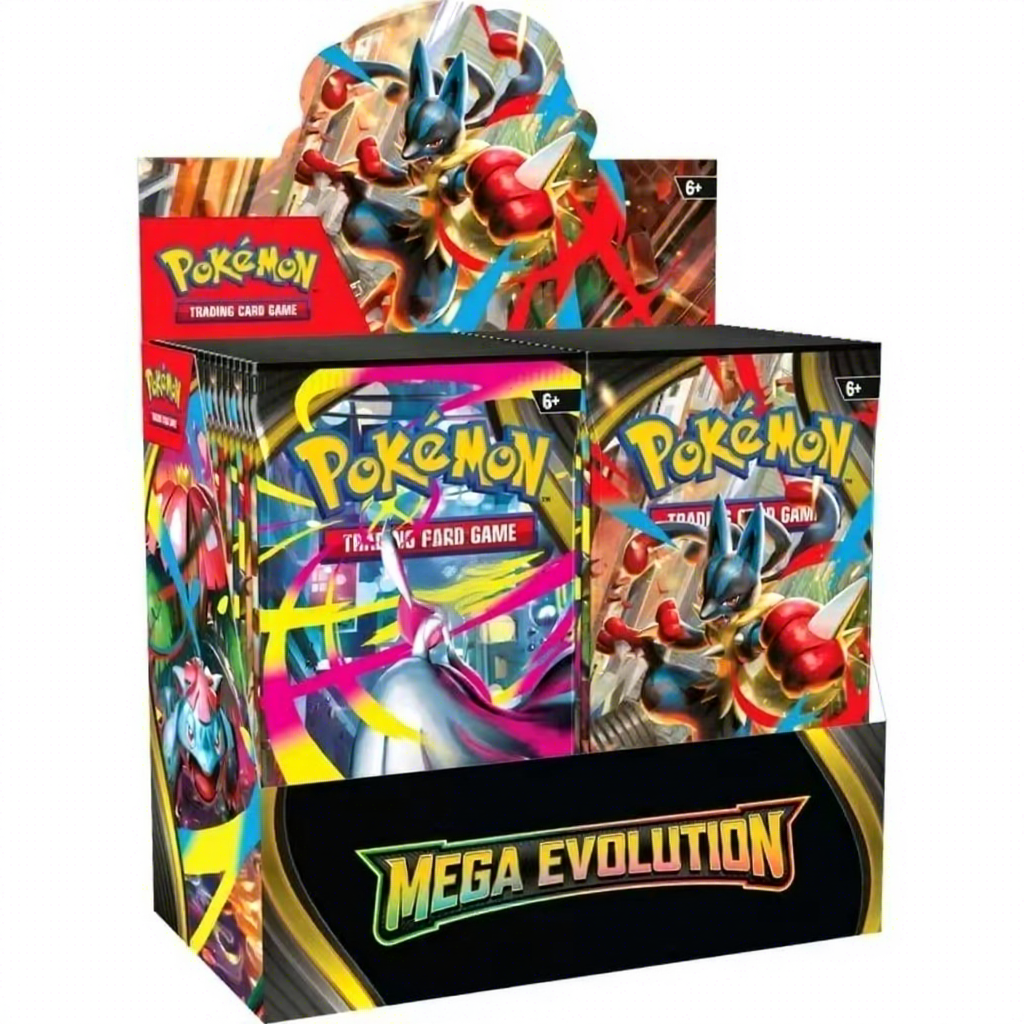 multicolor mega evolution 360 boxed e40