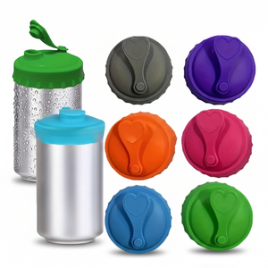 Tapas Reutilizables de Silicona para Latas de Refresco - Tapas Herméticas para Latas de <span class=keywords><strong>Cerveza</strong></span> y Jugo - Tapas Antiderrames para Latas para Picnic al Aire Libre - Product Image 1