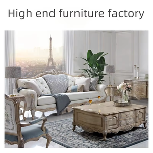 أحدث تصميم حجم مخصص اللون الطبيعي الكلاسيكية الصلبة الخشب أثاث غرفة المعيشة متعددة شخص أريكة - Product Image 2