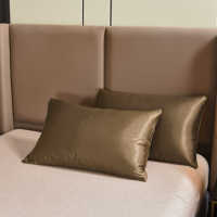 Parure de lit de luxe en satin microfibre polyester de qualité supérieure, ensemble de draps et housse de couette en satin, vente en gros d'usine