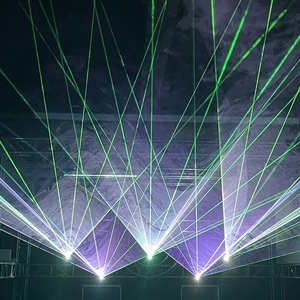 Escáner de Luz Láser para Discoteca Knight de 6 Vatios, Animación <span class=keywords><strong>3D</strong></span> RGB, para Bodas - Product Image 5
