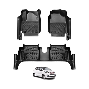 <span class=keywords><strong>Tappetini</strong></span> Auto 5D in TPE per Tutte le Stagioni, Antiscivolo e Impermeabili, Compatibili con <span class=keywords><strong>Kia</strong></span> <span class=keywords><strong>Picanto</strong></span>/Morning - Product Image 1