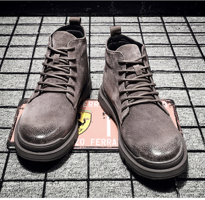 Botas <span class=keywords><strong>Chelsea</strong></span> de Cuero para Hombre, Nuevas 2026, con Cordones, Ligeras, Antideslizantes, al por Mayor - Product Image 4