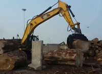 Moteur composant essentiel pour grappins forestiers et forestiers agricoles, pour la manutention du bois, neuf pour excavatrices de 10 à 20 tonnes, garantie 1 an