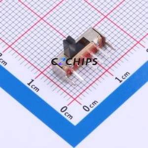 HX SK13D07VG5 Slide Switch Through hole Component (THT) Switch Single Pole Three Throw Rectangle Pin Header PC Pin 12.9mm - Product Image 1