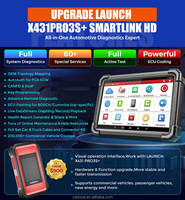 Outil de diagnostic automobile LAUNCH X-431 PRO3S+ SmartLink HD pour voitures et camions 12V 24V Diesel Essence Système complet OBD OBD2 Scanner pour véhicules lourds