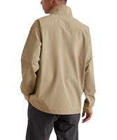 Sweat-shirt coupe-vent léger et imperméable personnalisé pour homme, col zippé 1/4, en polyester