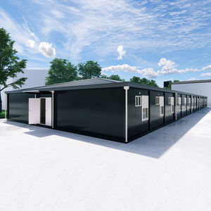 Antisismique assemblage préfabriqués boîtier étudiant dortoir pack plat conteneur maisons école salle de classe à vendre - Product Image 1