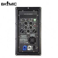 Module d'amplificateur de puissance actif professionnel 1000W Classe D pour haut-parleur, subwoofer 18 pouces, équipement sonore en métal et bois