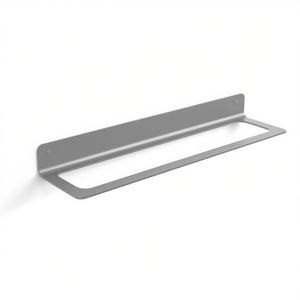 Porta toallas gris de 454 mm, accesorio de baño para montar en la pared - Product Image 2