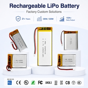 Bateria de Polímero de Lítio (LiPo) OEM 1400mAh 102158 3.7V para Scanner Médico Portátil de Ultrassom - Pacote Flexível - Product Image 1