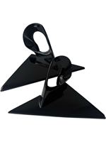 Support triangulaire et plaque de recul pour rétroviseur droit de la Série 4 G22, neuf, extensible, noir