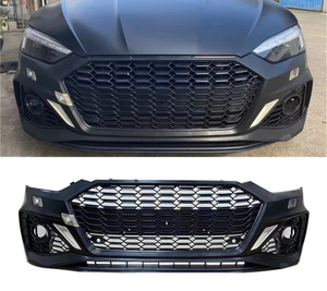 ชุดแต่งกันชนหน้าสไตล์ RS5 สำหรับ <span class=keywords><strong>Audi</strong></span> <span class=keywords><strong>A5</strong></span> S5 B9 ปี <span class=keywords><strong>2020</strong></span> 2021 2022 2023 2024 พร้อมกระจังหน้าสีดำ - Product Image 1