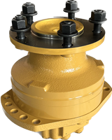 Moteurs hydrauliques de conception indépendante de couple élevé hydraulique de niveleuse de moteur d'engrenage d'entraînement hydraulique de basse voix