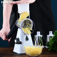 Râpe manuelle rotative pour légumes et fromage, hachoir de cuisine, coupe-légumes, trancheuse, outil pour fruits et légumes