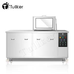 Tullker Vapor Degreaser Degreasing Ultrasonic Cleaner Chiller Cooling Coil Condensation Sump Distillation Solvent Cleaning