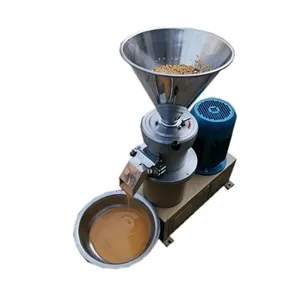 High Quality Peanut Butter Making Machine Energy Saving Cheaper Price Almond Nut Sesame Cocoa Walnut Jelly Colloid Mill Bakeries
