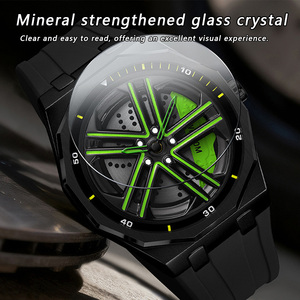 Reloj de Cuarzo Sanda 1162 con Rueda Giratoria 3D, Moderno, Resistente al Agua, Casual, para Estudiantes - Product Image 4