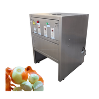 Machine à peler les oignons secs pour applications professionnelles de transformation des légumes