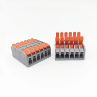 Conector de Cable Rápido Universal de 32A 250V, Bloque de Terminales PCB Compacto con Palanca de Resorte para Aplicaciones de Energía, Venta al Por Mayor
