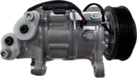 Compresseur de climatisation automobile neuf 12V de marque ZH pour X1/F48 Mini, modèle à poulie 6PK 110MM, garantie 12 mois