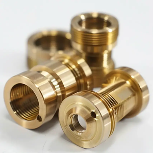 دقة مخصصة النحاس Cnc بالقطع Cnc تحول Oem CNC بالقطع الألومنيوم خدمة الفولاذ المقاوم للصدأ - Product Image 2