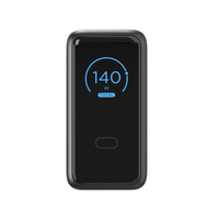 Bloc chargeur USB C GaN Kabbol 140W, chargeur mural rapide 4 ports PD3.1 avec écran intelligent et adaptateur secteur pliable pour ordinateurs portables