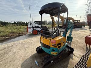Mini-excavatrice hydraulique Kubota U15 haute performance, 1,5 tonne, sur chenilles en caoutchouc, pour travaux de terrassement agricole - Product Image 3