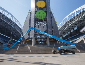 <span class=keywords><strong>Genie</strong></span> SX-135 angkat teleskopik XC 43m tinggi 454kg kapasitas lengan engkol hidrolik digunakan angkat Boom untuk dijual - Product Image 5