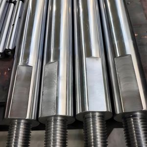 Chrome Plated Custom CNC Solid Shaft High Hardness Flexible Piston <b>Rods</b> Hydraulic Cylinder High Precision Tolerance CK45/1045 - Product Image 3