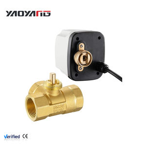 Yaygın Olarak Kullanılan Üstün Kaliteli Üç Yollu T Şekilli IP65 Su Geçirmez Pirinç Akışlı Su Motorlu 3 Telli 2 Kontrollü Elektrikli Küresel Vana - Product Image 3