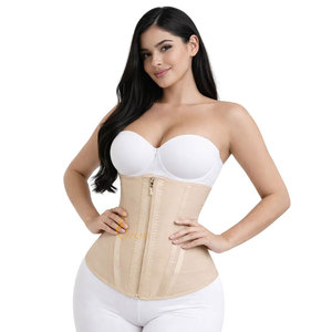 Gaine amincissante et sculptante pour <span class=keywords><strong>femme</strong></span> grande taille, avec contrôle du ventre, pour la récupération post-grossesse et post-partum, type corset - Product Image 2