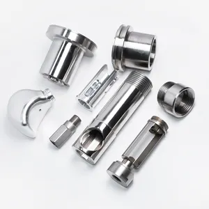Mecanizado de piezas médicas CNC 304 de titanio de precisión anodizado personalizado, piezas de mecanizado de torneado de 5 ejes