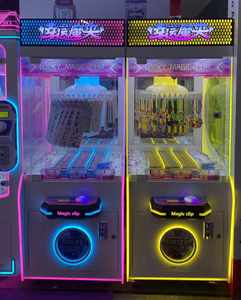 เครื่องเกมหยอดเหรียญลัคกี้แมจิกคลิป แจกของรางวัล สำหรับผู้เล่นคนเดียว เครื่องจำหน่ายของขวัญแบบอาร์เคด รับประกัน 1 ปี สำหรับห้างสรรพสินค้าและสถานที่ต่างๆ - Product Image 6