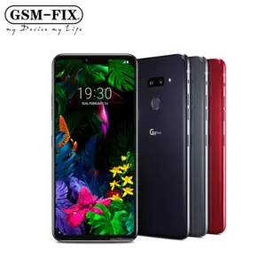 GSM-FIX Pour LG G8 ThinQ CellPhone 4G LTE G820UM G820N Android 10.0 SmartPhone Octa Core 6.1 "Double Caméra NFC Téléphone Mobile