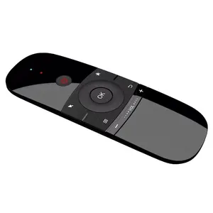 Fabrikant Air Mouse 2.4G Rf Mini Draadloze Toetsenbord En Muis Met Gyro Sensor Afstandsbediening W1 Voor Tv Box