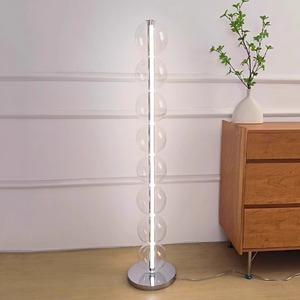 Italian Luce Sferica Bubble Ball Glass Floor Lamp Led Touch Control Living Room Bedroom Decorative Study Lamp - Product Image 3