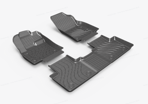 Protection sous le siège Tapis de sol de <span class=keywords><strong>voiture</strong></span> en fibre de carbone Tapis de <span class=keywords><strong>voiture</strong></span> de haute qualité Convient pour Geely Starray 2025 - Product Image 2