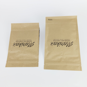 Bolsas resellables de Embalaje seguro para alimentos, bolsas de café de 100g, plástico para dulces, café, comida, papel Kraft mate, bolsa con cremallera - Product Image 4