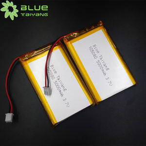 パワーバンク品質充電式105080リチウムイオン電池セル5000mahリチウム電池5000mah 3.7v - Product Image 1