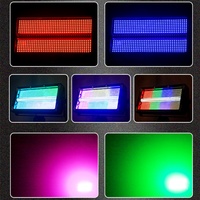 DJ 8 + 8 barres de LED stroboscopiques 250W lumière de lavage de mur Disco Luces Dj scène 720 pièces lumière stroboscopique LED DMX RGB lumière stroboscopique