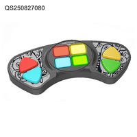 QS Jeu de mémoire Whack-a-mole éducatif et coloré, jouets pour enfants de 5 à 7 ans, consoles de jeu de poche en plastique avec piles
