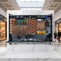 AOFO XT Serisi 1U 2 Kanal D Sınıfı Güç Amplifikatörü 600W-1800W Profesyonel Ses Amplifikatörü XLR 90-265V Sahne Hoparlörleri için