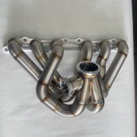 Collecteur turbo V-Band 3.0'' pour Toyota Supra Mk4 Lexus GS300 2JZGE