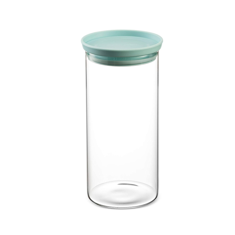 Airtight Canister Organization Sets Cheap Food Glass Jar with Plastic Lid