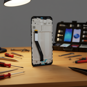 Pantalla completa con marco para Redmi 9 (2020), repuesto de ensamblaje de pantalla LCD - Product Image 2